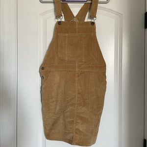 Wild Fable Corduroy Mini Overall Dress
